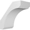 Ekena Millwork 5 1/2-in. W x 10-in. D x 10-in. H Legacy Architectural Grade PVC Knee Brace BRCP055X10X10LEC - alternate 1